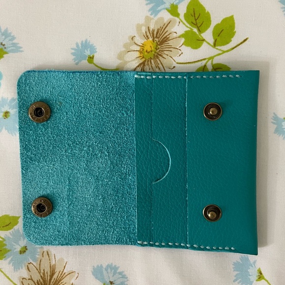 Handmade Genuine Leather Wallet - Picture 3 of 5